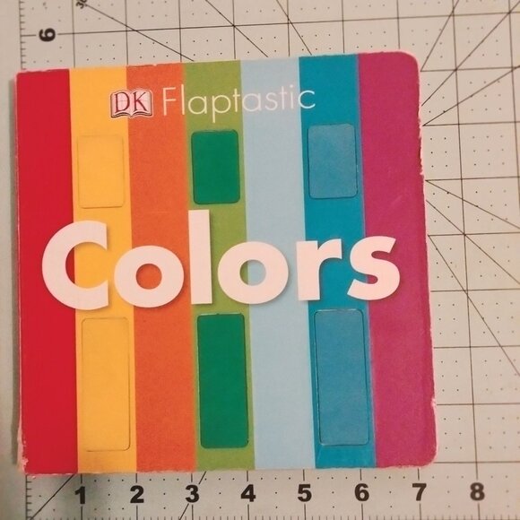 DK Flaptastic Colors Lift The Flap Board Book - Picture 6 of 8